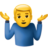 Emoji váhající osoby