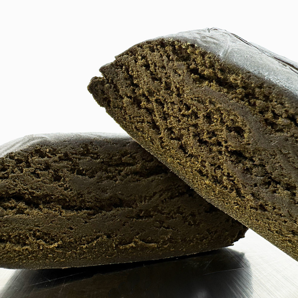 Zoom sur la tranche du Ice O avec 40% de CBD et 15% de CBN