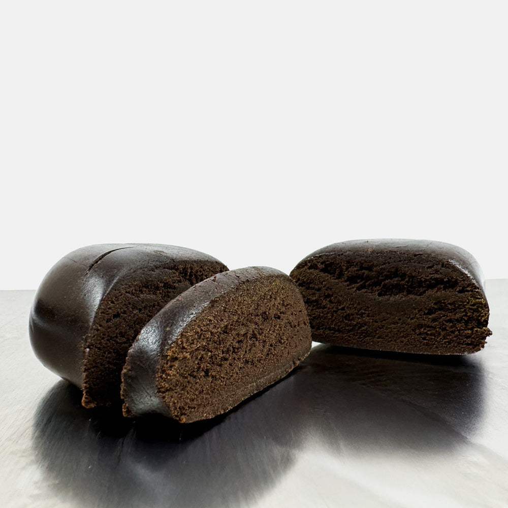 Boule de CBD Libanais coupée en trois