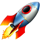 Emoji raketa